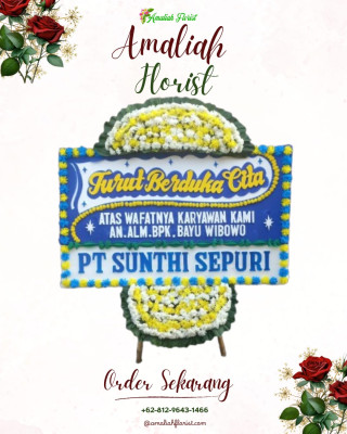 Papan Bunga Duka di Bandar Laksamana