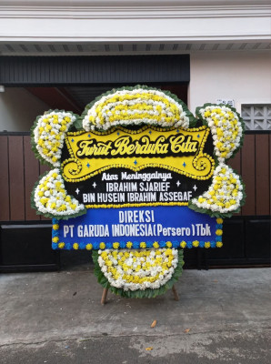 Papan Bunga Duka di Bandar Laksamana