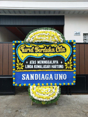 Papan Bunga Duka di Bandar Laksamana